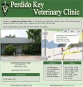 Perdido Key Veterinay Clinic Website